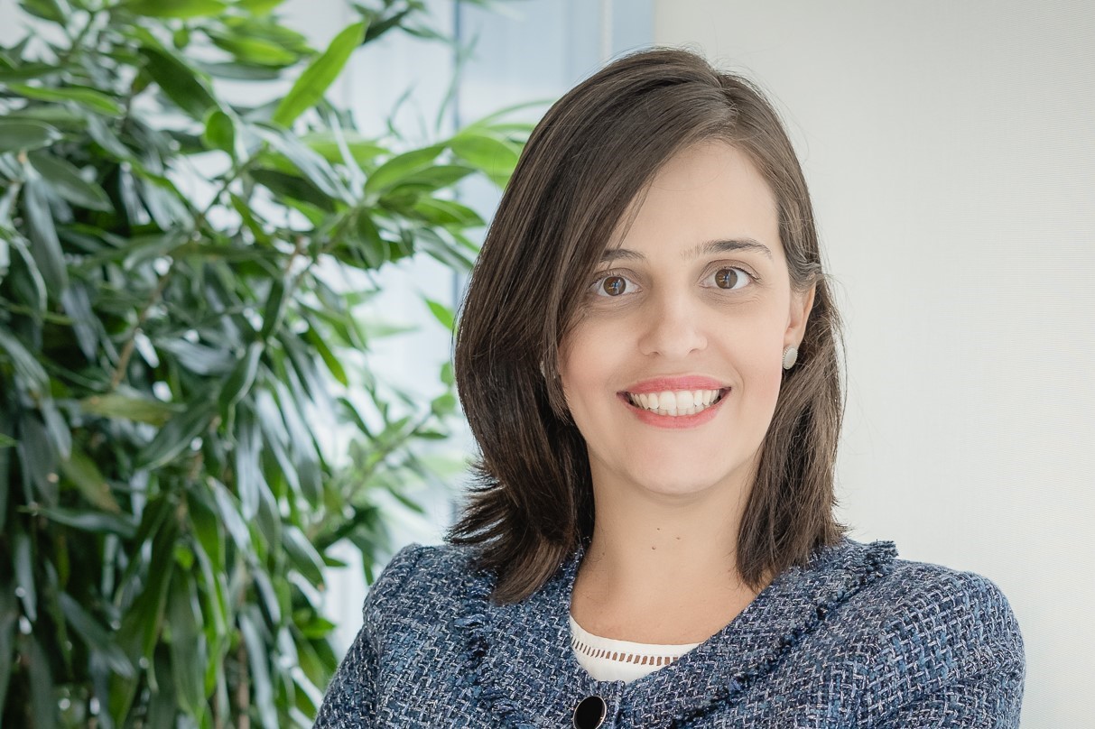 Fernanda Aranha, como nova gerente de Assuntos Corporativos para BS-LAS